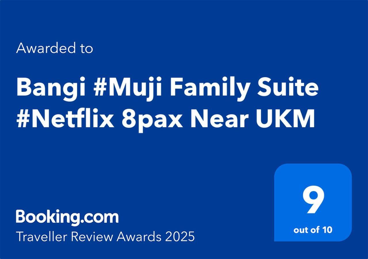 Bangi #Muji Family Suite #Netflix 8Pax Near Ukm Bandar Baru Bangi Exterior photo